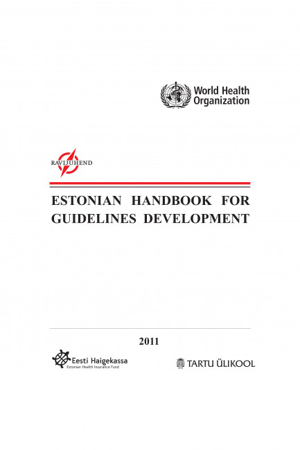 Estonian Handbook for Guidelines Development