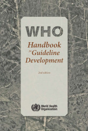 WHO handbook for guideline development