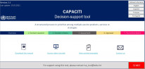 CAPACITI decision-support tool